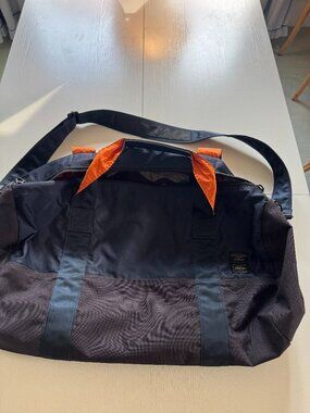 RAG & BONE Porter-Yoshida RARE 2016 Navy Nylon & Leather Duffel Bag Made in Japa